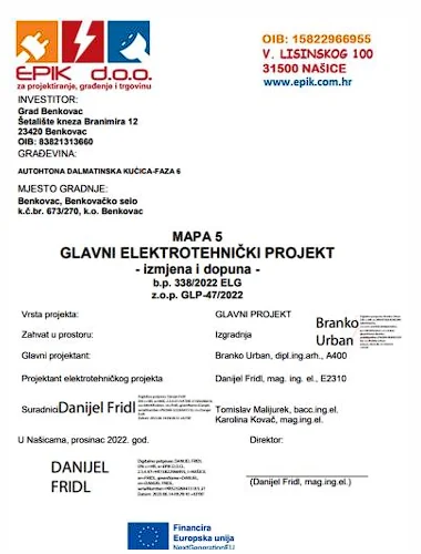 Projektna dokumentacija: Benkovački sajam